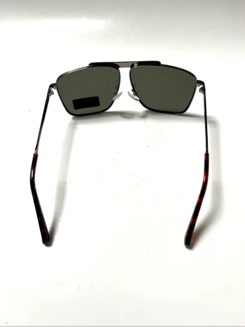 New GUESS Aviator Sunglasses GO00052 Metal Silver Classic Tortoise Leg